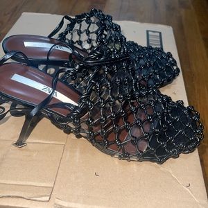 Zara mini heels.